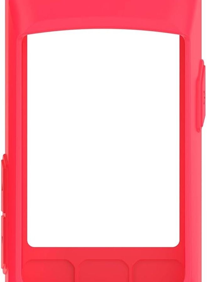 Red Silicone Protective Case Cover for Wahoo ELEMNT Bike Computer Navigation - Image 2