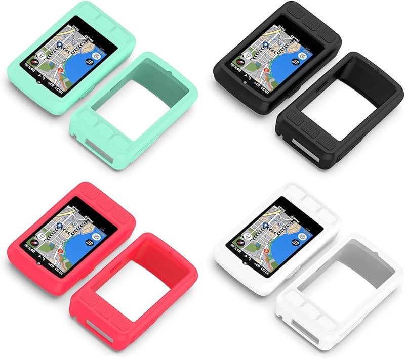 Red Silicone Protective Case Cover for Wahoo ELEMNT Bike Computer Navigation - Image 4