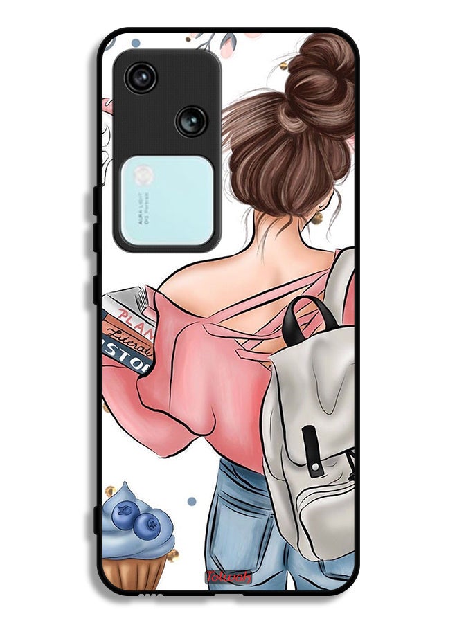 Tolwak غطاء واقي لهاتف Vivo V30 5G - كتب في الأيدي - Image 1