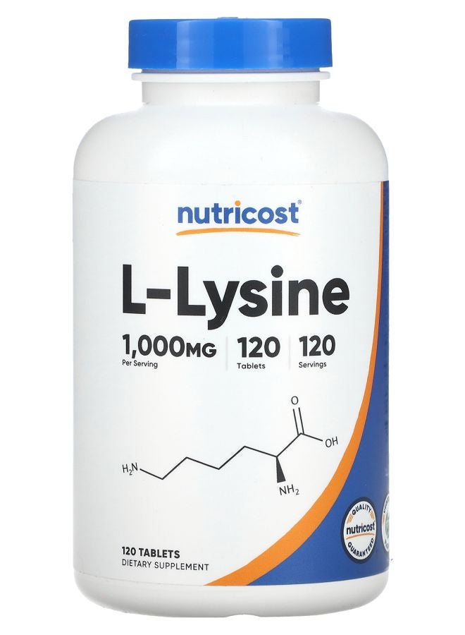 LLysine 1000 mg 120 Tablets