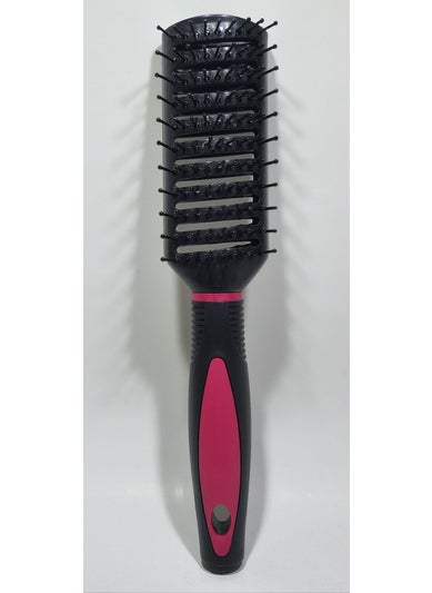 Paradise Dvl Pink Pro Three Dimensional Oval Hair Brush  - Image 2