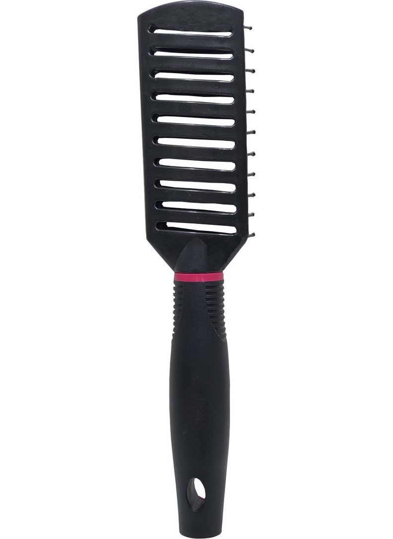 Paradise Dvl Pink Pro Three Dimensional Oval Hair Brush  - Image 1