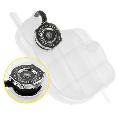 YHTAUTO Engine Coolant Recovery Overflow Reservoir Tank W/Pressurized Cap & Tubing For Dodge Journey 2009-2010 3.5L 2011-2019 3.6L, Replace for # 05058456AD, 05058456AE, 4596198 - Image 1