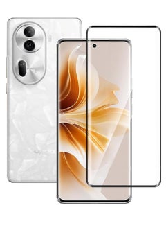 Screen Protector for Oppo Reno 11 5G/Reno11 Pro 5G, Tempered Glass Screen Saver Premium HD Protective, Scratch Resistant, NO-Bubble, 9H Hardness, Full Coverage Film