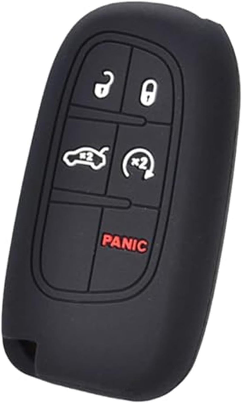 Wivplex Silicone Car Key Fob Cover for Jeep and Dodge - Image 5