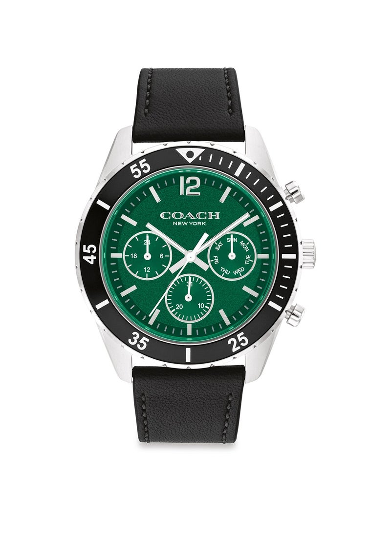 COACH COACH WATCHES ROUND ANALOG MEN'S GREEN CASE WATCH - 14602674  - Image 2