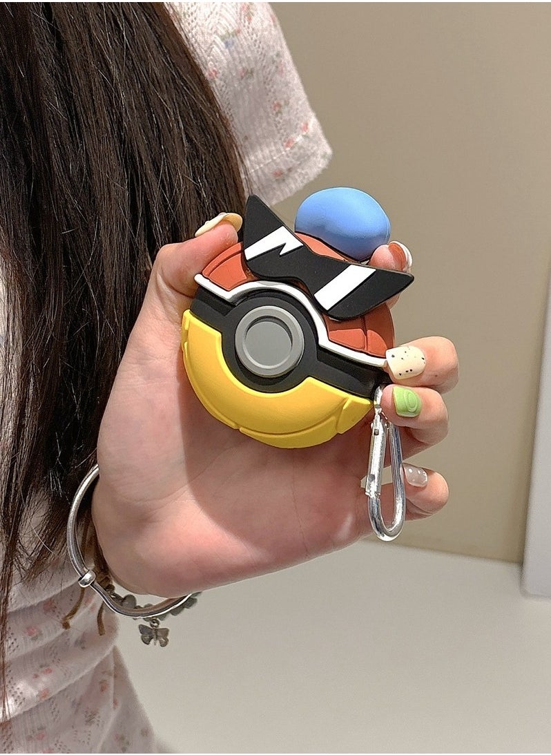 EBMINI - Suitable For Apple Bluetooth Earphones With Silicone Cartoon Protective Case - Image 1