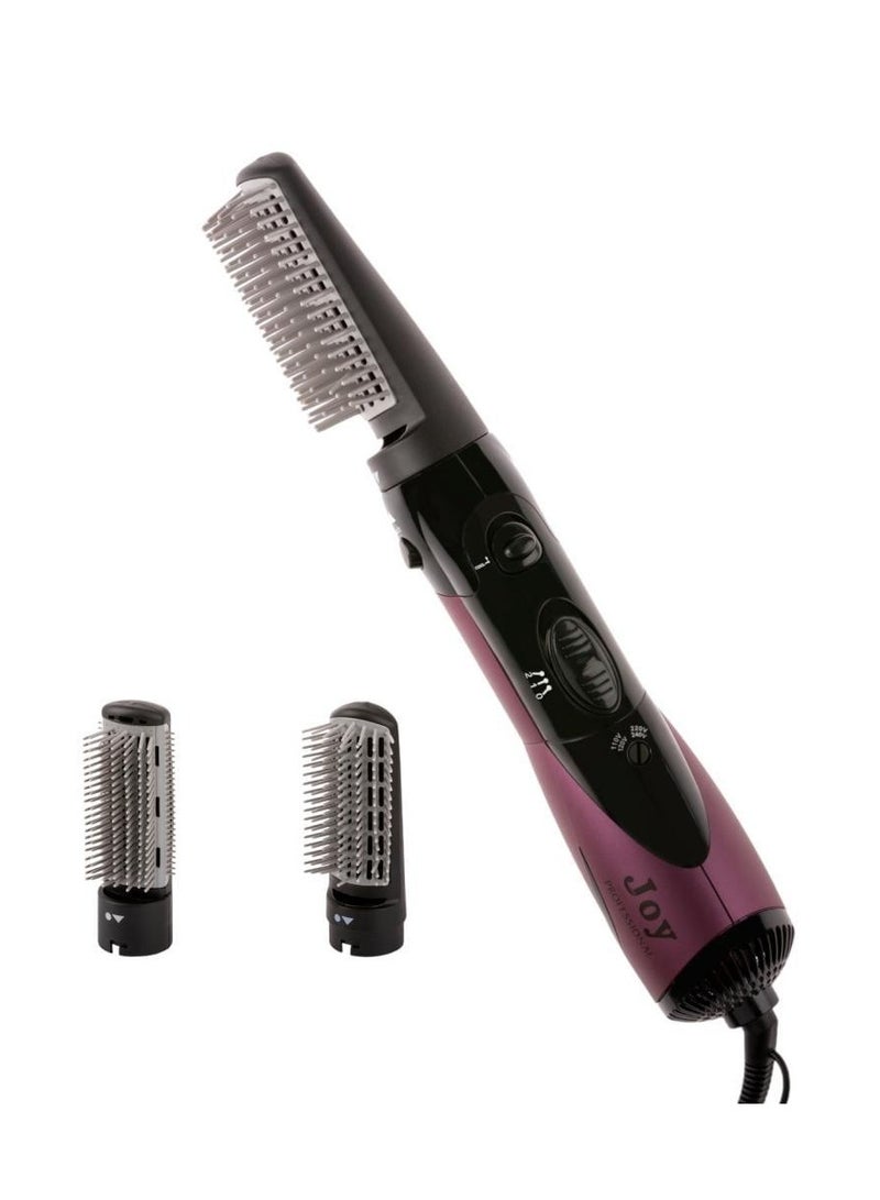 BAIG Hair Dryer Brush Styler Salon Styling Tools Negative Ion Straightener & Curly Hair Comb Ceramic Detachable Blow Dryer Brush - Image 1