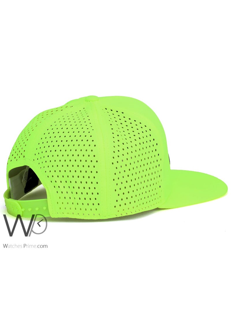 NIKE ORIGINAL Snapback Nike sb Flat Cap Hyper Green reflective Cotton Hip Hop Hat  - Image 2