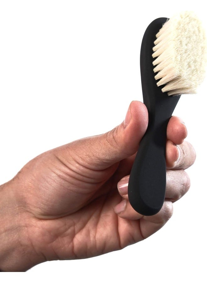 L3 Level 3 Clipper Brush - Soft Bristles for Comfort - Compact and Elegant Design - Hair Stylist and Barbers - Level Three Mini Hair Brush (Single) - Image 2