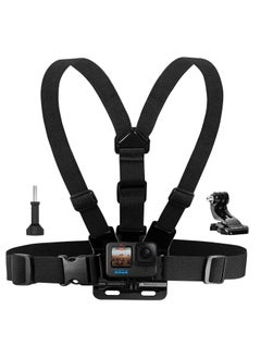 XICEN Chest Mount Strap Harness Chesty Body Mount Compatible with GoPro Hero 12 11, 10, 9, 8, 7, 6, 5, 4, Session, 3+, 3, 2, 1, Max, Hero (2018), AKASO, DJI Osmo Action Cameras  - Image 1