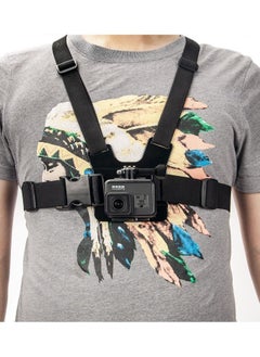 XICEN Chest Mount Strap Harness Chesty Body Mount Compatible with GoPro Hero 12 11, 10, 9, 8, 7, 6, 5, 4, Session, 3+, 3, 2, 1, Max, Hero (2018), AKASO, DJI Osmo Action Cameras  - Image 4