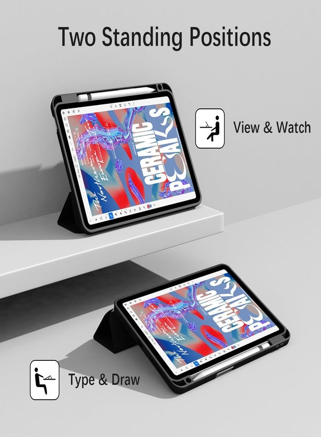 Divufus Case for iPad Air 6th Generation with Pencil Holder (Black) - Image 5