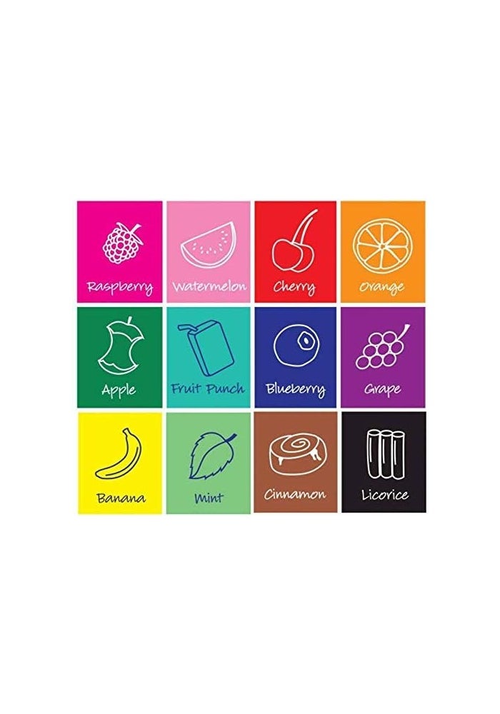 Mr. Sketch Scented Water Color Markers, 12 Color Set - Image 4