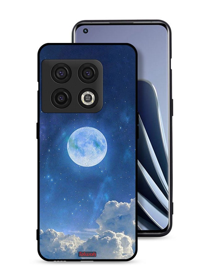 Tolwak OnePlus 10 Pro 5G Protective Case Cover Moon Clouds - Image 1