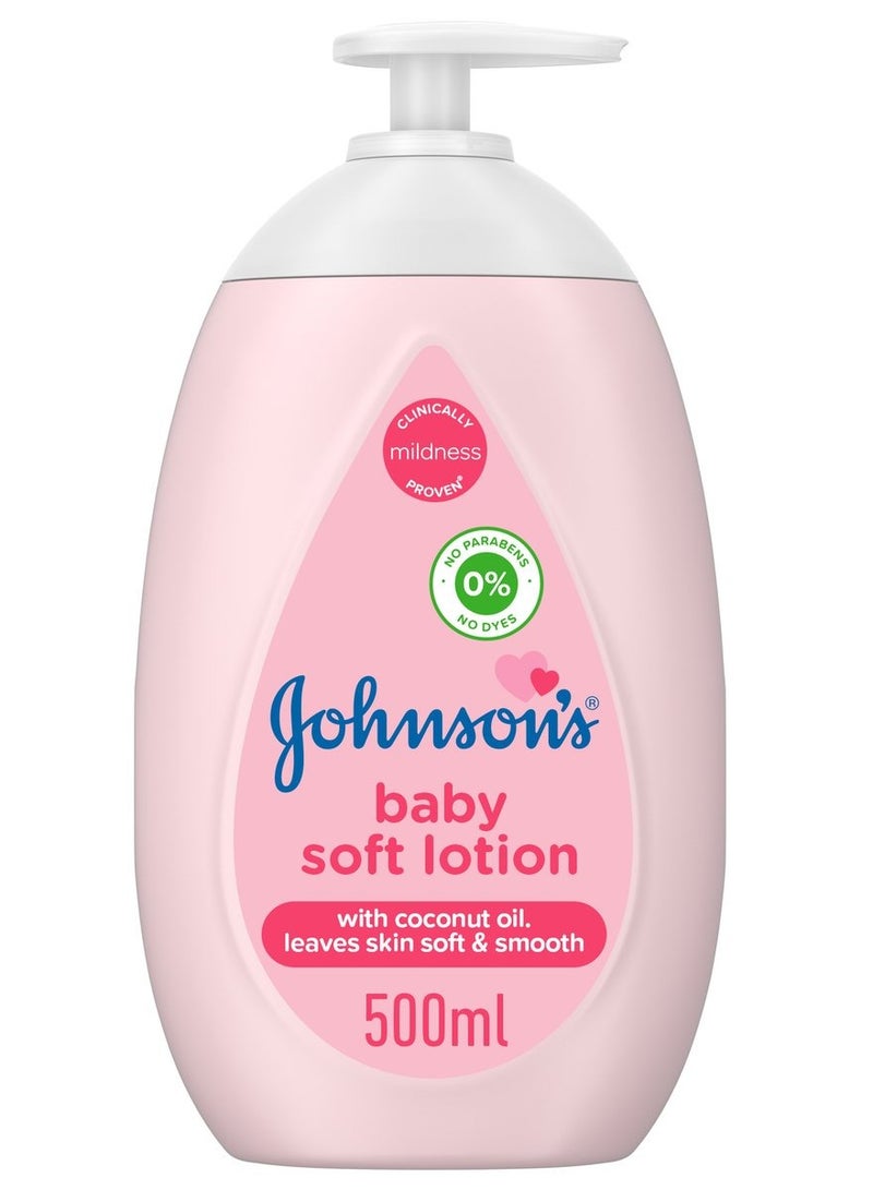 Johnson's Baby Soft Lotion 500 ML - Image 1
