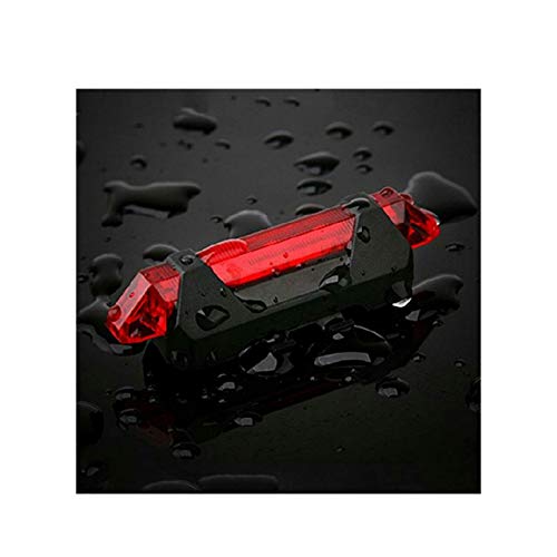 FASTPED ® Bicycle LED Light USB Rechargeable Light Cycling Lamp Tail Light (red) Cycle Tail Light Different Light Cycle Tail Lights Rechargeable Waterproof LED Rear Break Light Cycle Tail Light - Image 5