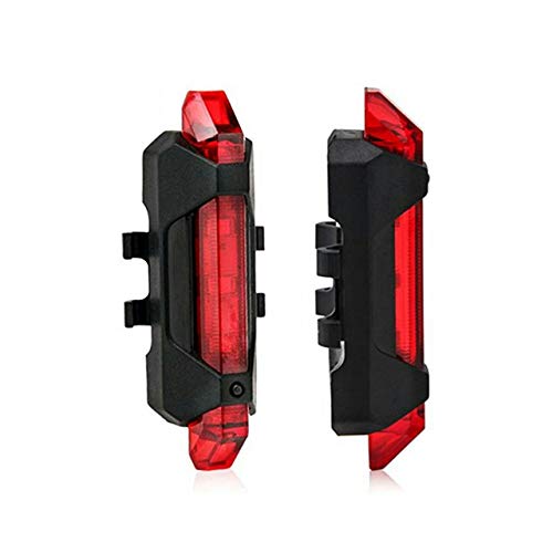 FASTPED ® Bicycle LED Light USB Rechargeable Light Cycling Lamp Tail Light (red) Cycle Tail Light Different Light Cycle Tail Lights Rechargeable Waterproof LED Rear Break Light Cycle Tail Light - Image 4