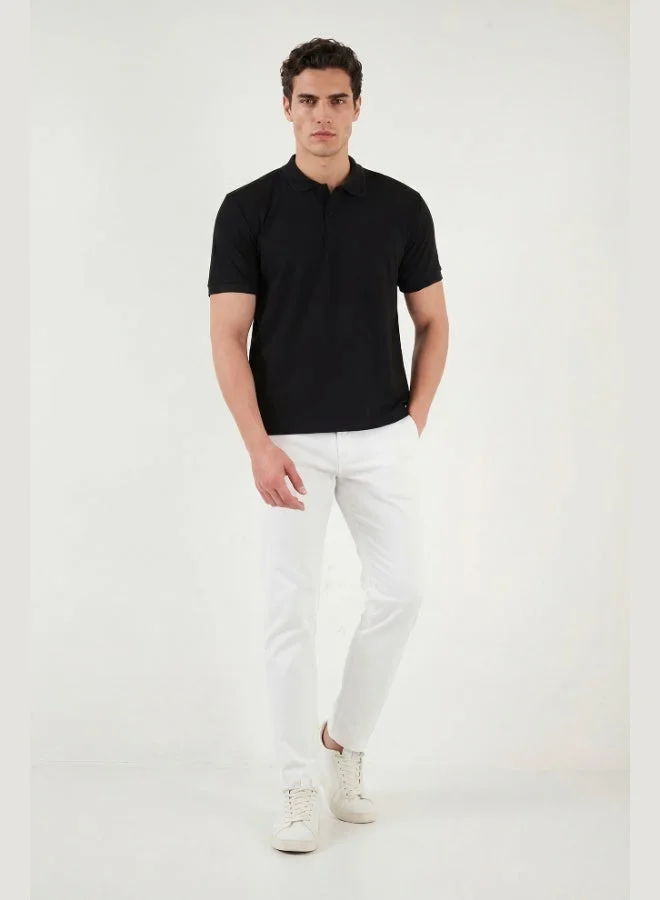 Buratti  Buratti Cotton Short Sleeve Buttoned Polo T-Shirt Men's POLO T-SHIRT 5904049 for Men | Best Price UAE