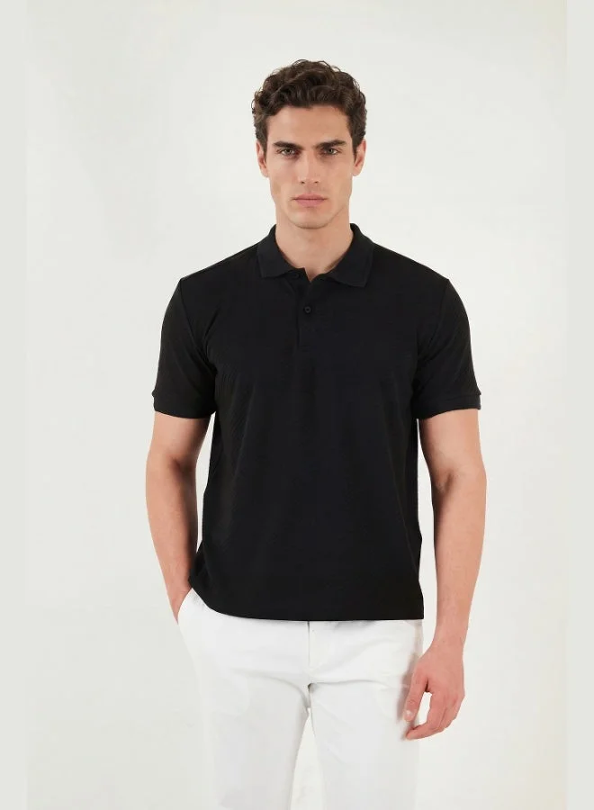 Buratti Cotton Short Sleeve Buttoned Polo T-Shirt Men's POLO T-SHIRT 5904049