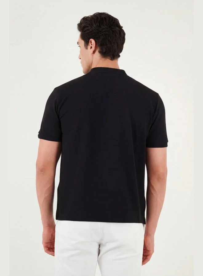 Buratti  Buratti Cotton Short Sleeve Buttoned Polo T-Shirt Men's POLO T-SHIRT 5904049 for Men | Best Price UAE