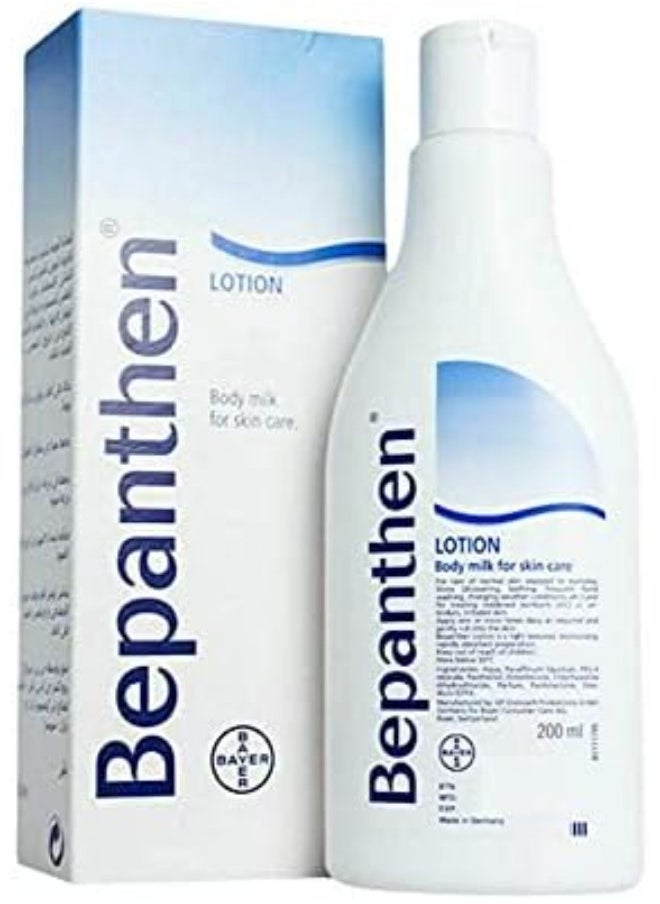 Bepanthen Bepanthen Face And Body Milk Moisturizer Lotion For Normal To Dry Skin 200Ml 