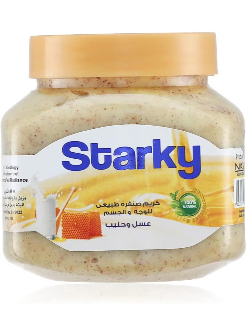 Starky Honey & Milk Skin Scrub - 300 ml