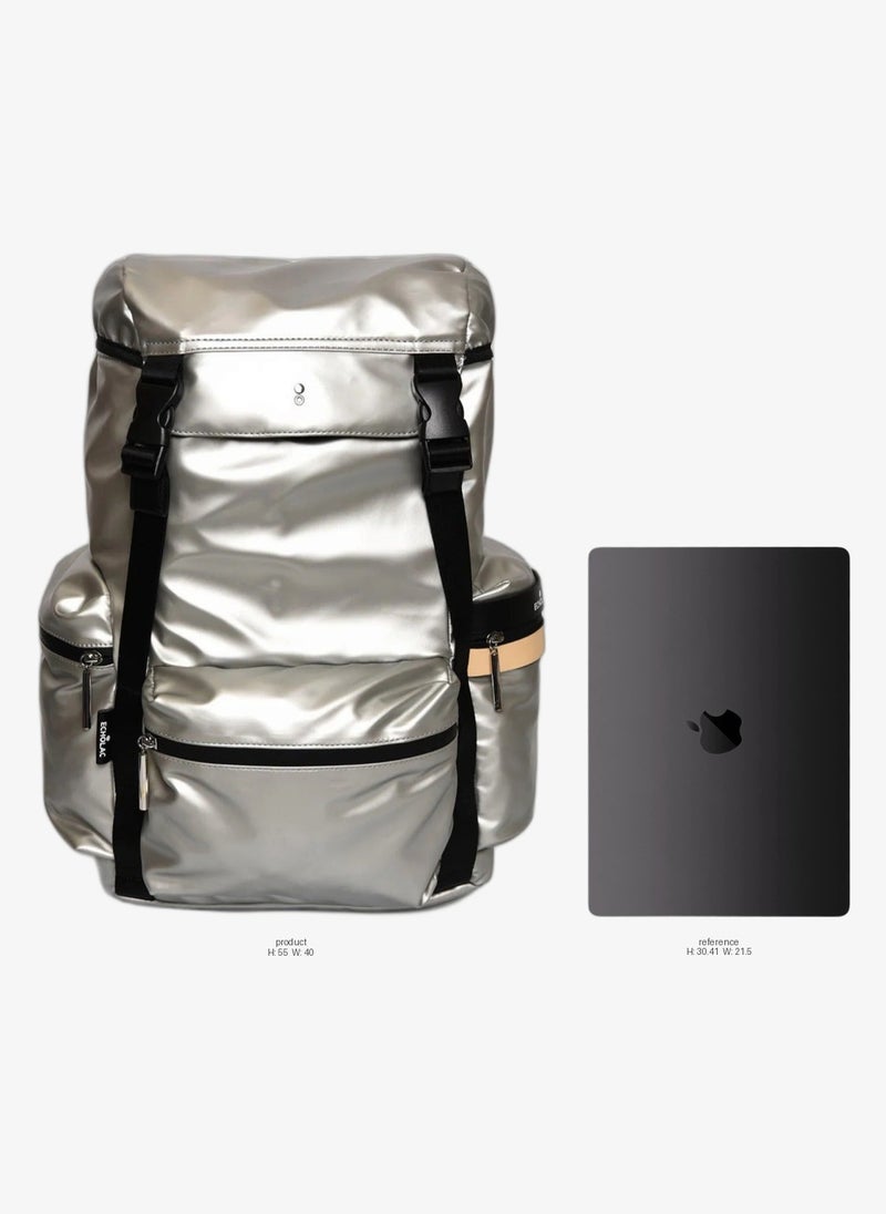 Echolac Celestra 17 Inch Backpack - Silver - Image 2