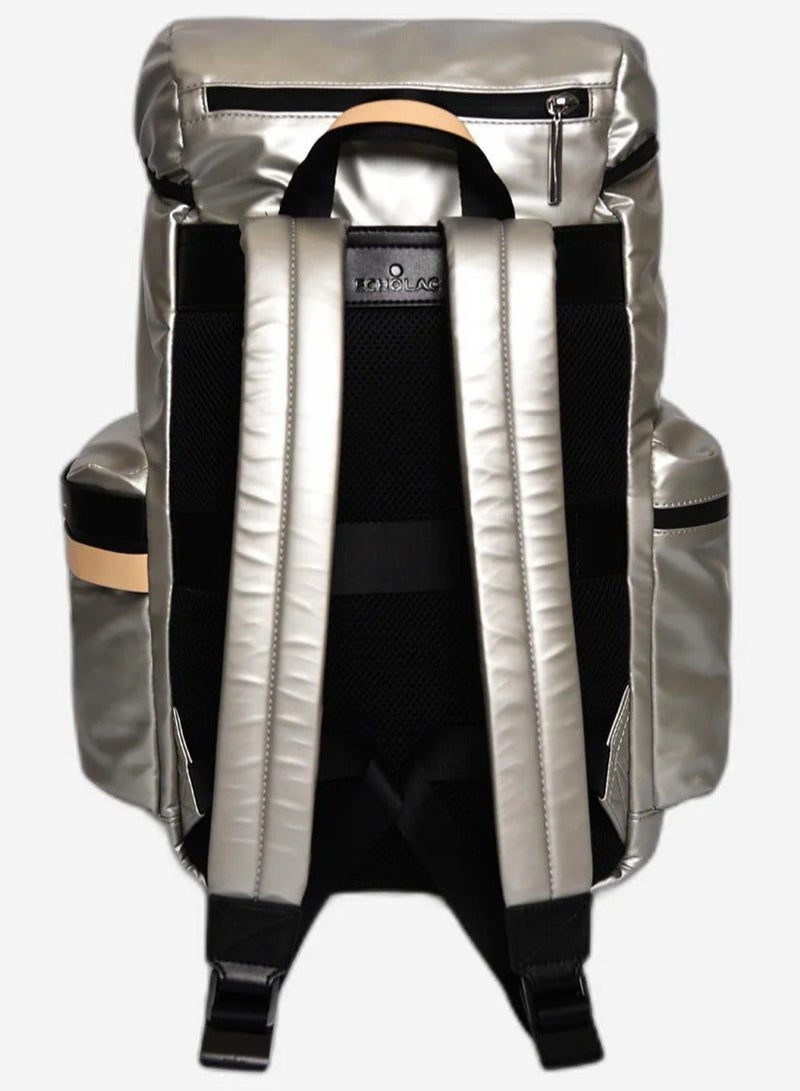 Echolac Celestra 17 Inch Backpack - Silver - Image 4