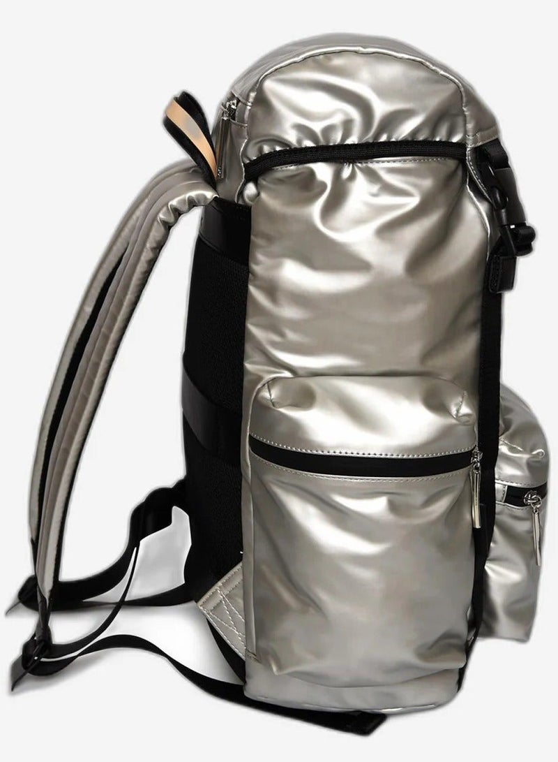 Echolac Celestra 17 Inch Backpack - Silver - Image 5