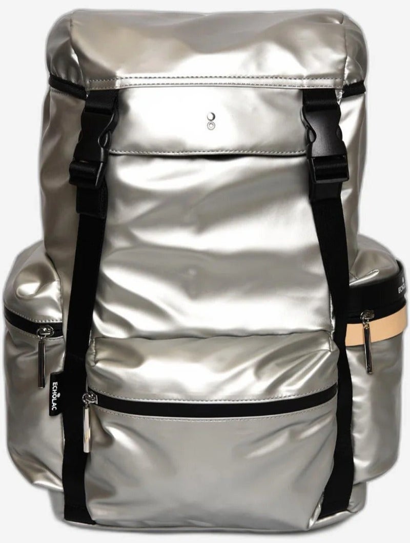 Echolac Celestra 17 Inch Backpack - Silver - Image 1
