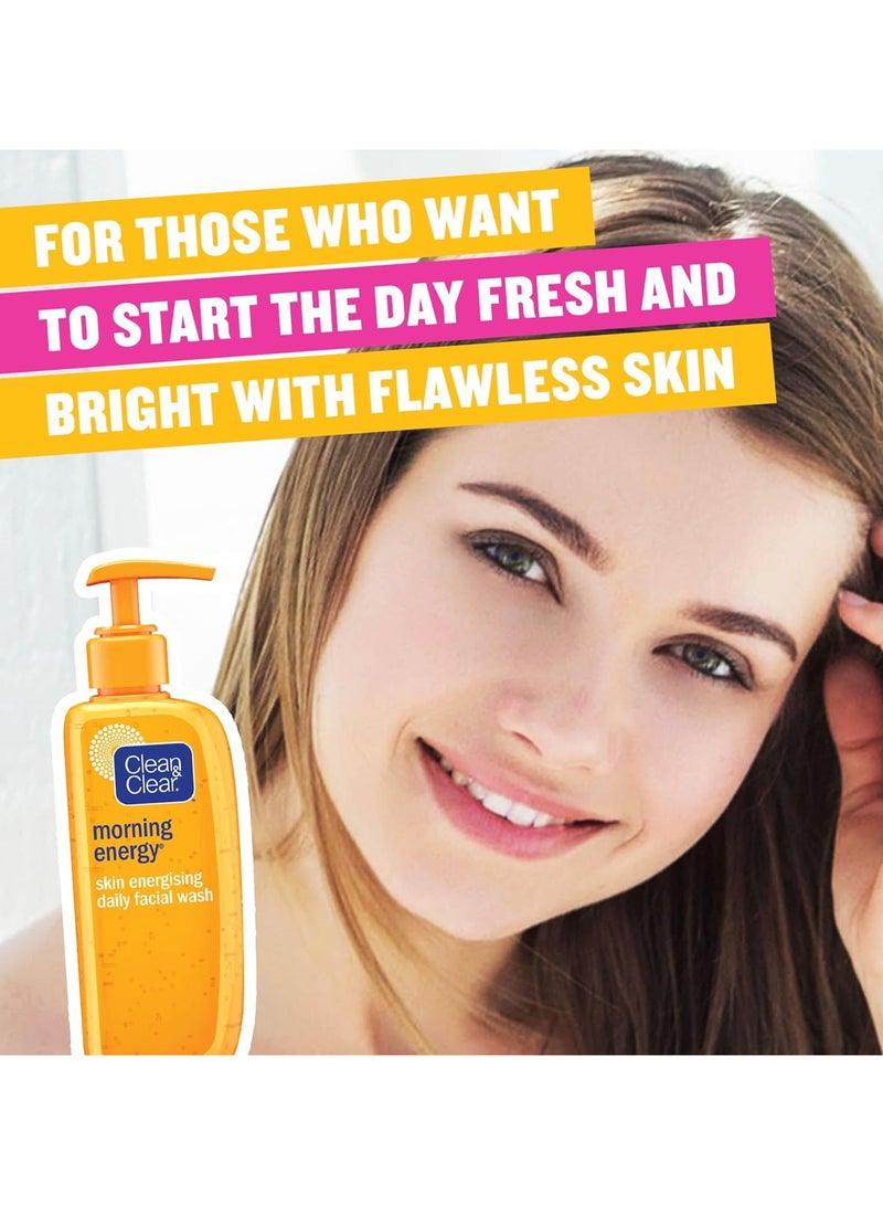 Clean & Clear Daily Facial Wash Morning Energy Skin Energising 150ml - Image 3