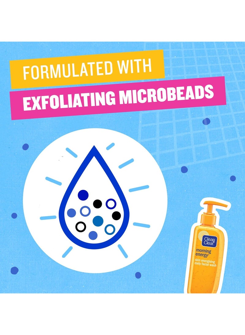 Clean & Clear Daily Facial Wash Morning Energy Skin Energising 150ml - Image 5