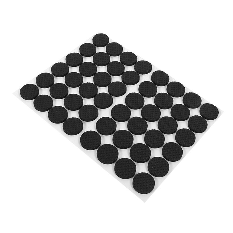 48Pcs Black NOn slip Self Adhesive Floor Protectors Furniture Sofa Table Chair Rubber Feet Pads - Image 3