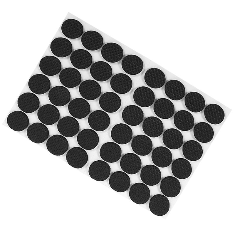 48Pcs Black NOn slip Self Adhesive Floor Protectors Furniture Sofa Table Chair Rubber Feet Pads - Image 5