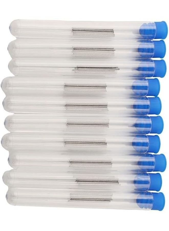 طقم تنظيف فوهة طابعة ثلاثية الأبعاد من الفولاذ المقاوم للصدأ 50 قطعة إبر مرنة 0.4 مم - Image 5