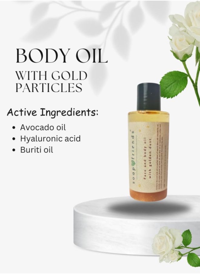 Soap&Friends Soap&Friends Body Oil with Gold Dust | 150 ml  - Image 4