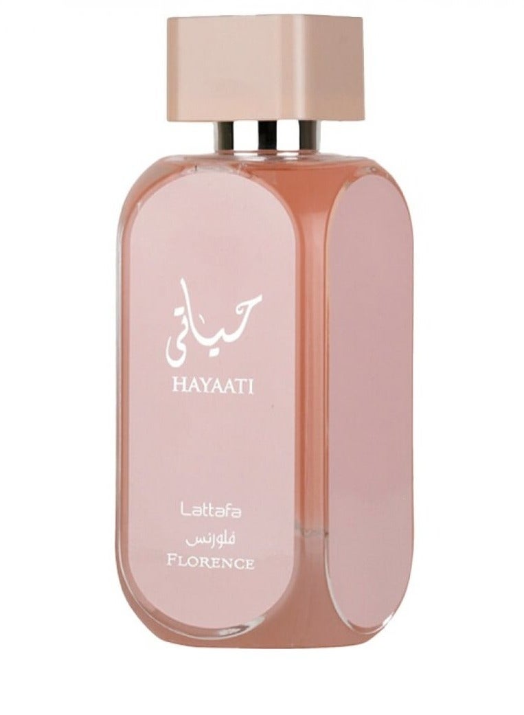 Lattafa Hayaati Florence For Women Eau de Parfum 100ml - Image 2