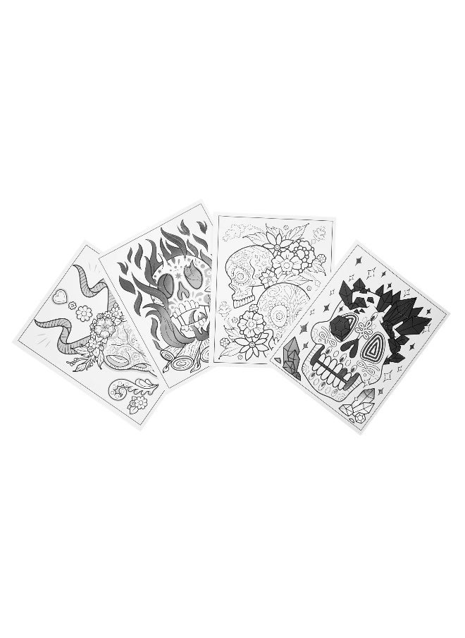 Crayola Crayola Art with Edge Sugar Skulls Coloring Book - Brain Candy (Paperback)  - Image 2