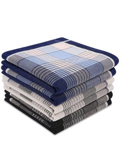 Men's Handkerchiefs, 12 Pcs Selected Hanky 100% Cotton Handkerchiefs for Men, Soft Handkerchiefs for Men, Mens Pocket Square, for Men Women(3 Style)