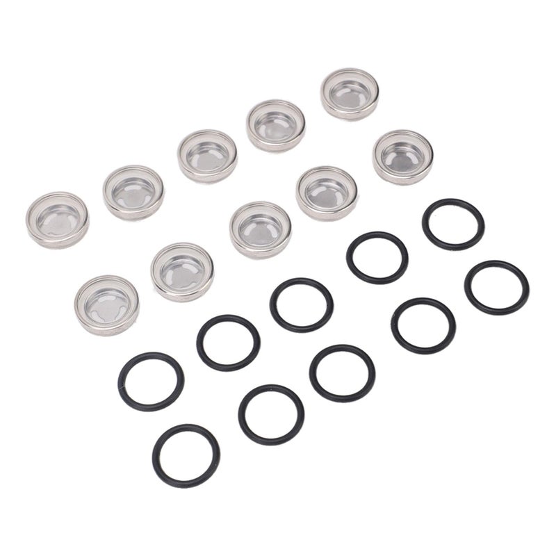 Motorcycle Brake Cylinder Show Glass Window With O Ring 18mm 10Pcs - Image 2