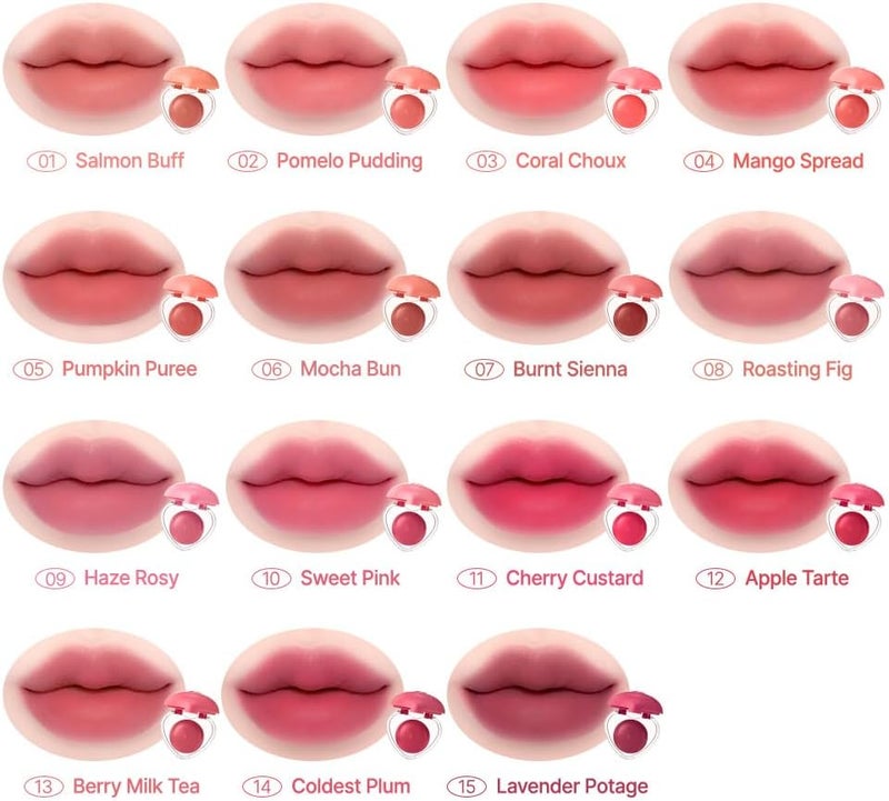 Dasique Breath Color Pot - Multi-Purpose Lip & Cheek Blush (#05 Pumpkin Puree) - Image 3