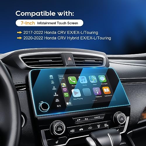 LFOTPP 2022 CRV Screen Protector for 2017-2020 2021 2022 Hnoda CRV LX EX EX-L Touring Special Edition Hybrid 7 Inch Infotainment Protector 2022 CR-V Hybrid Touring Accessories - Image 3