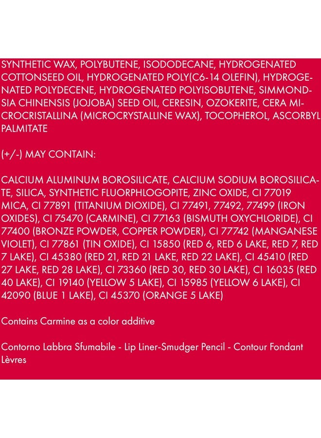 Pupa Milano True Lips Blendable Lip Liner - Dual-Ended Matte Lining Color and Brush - Light and Creamy, Hydrating, High Pigment, Smudge Proof Formula - Paraben Free - 038 Rose Nude - 0.042 oz - Image 3