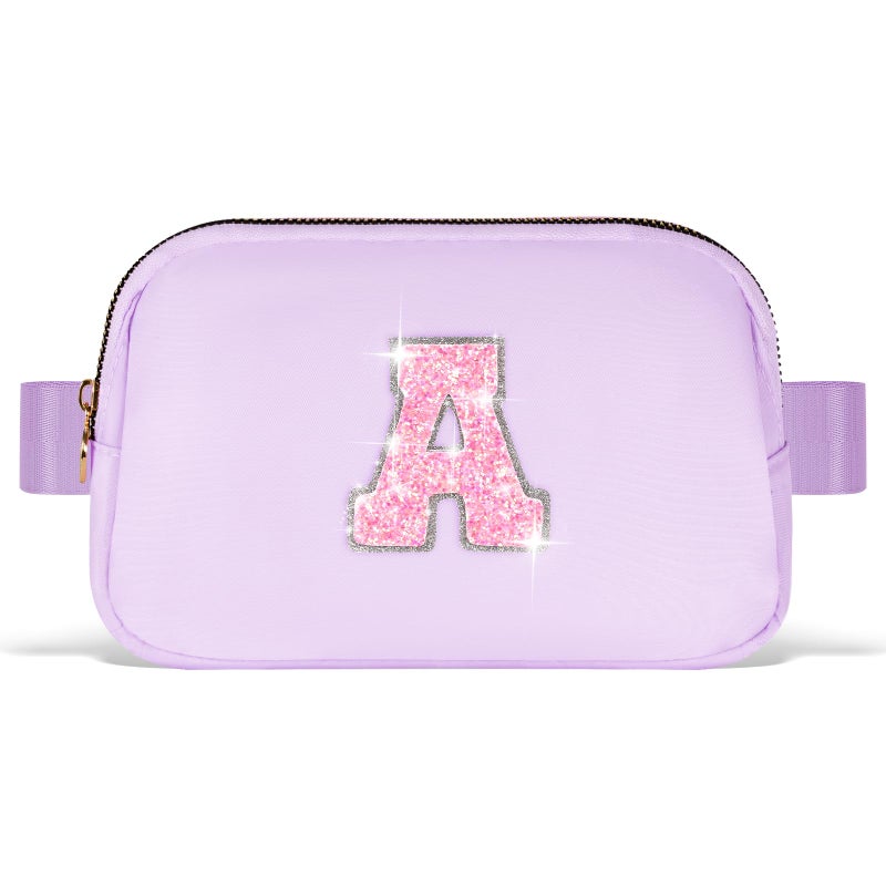 Uygafly Gift for Teen Girls Kids Daughter Her - Birthday Gifts for 3 4 5 6 7 8 9 10 11 12 13 Year Old Girls,Fanny Pack Crossbody Bag Purse Belt Bag Cute Trendy Stuff | Lavender,A - Image 1