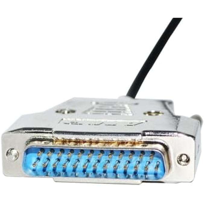 rayihni USB MALE RS232 SERIAL TO DB25 MALE ADAPTER CONVERTER CABLE FOR FANUC CNC 16/18/21/0I/16I/18I/21I SERIES(1.8 METERS) - Image 2