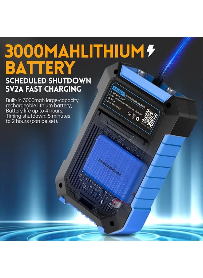 فنيرسي FNIRSI DPOX180H راسم الذبذبات الرقمي المحمول ثنائي القناة 180 ميجا هرتز - 3 ديسيبل 2 في 1 مولد إشارة وظيفية مع شاشة فلورية للتكبير - Image 5