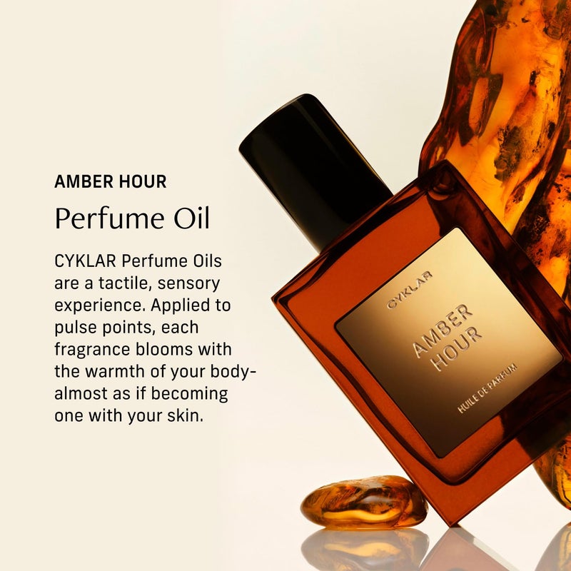 CYKLAR Perfume Oil for Skin â€“ Amber Hour Scent â€“ Rich & Spicy Perfume Fragrance with Palo Santo & Tonka Bean Notes â€“ Travel-Friendly 30ml - Image 2