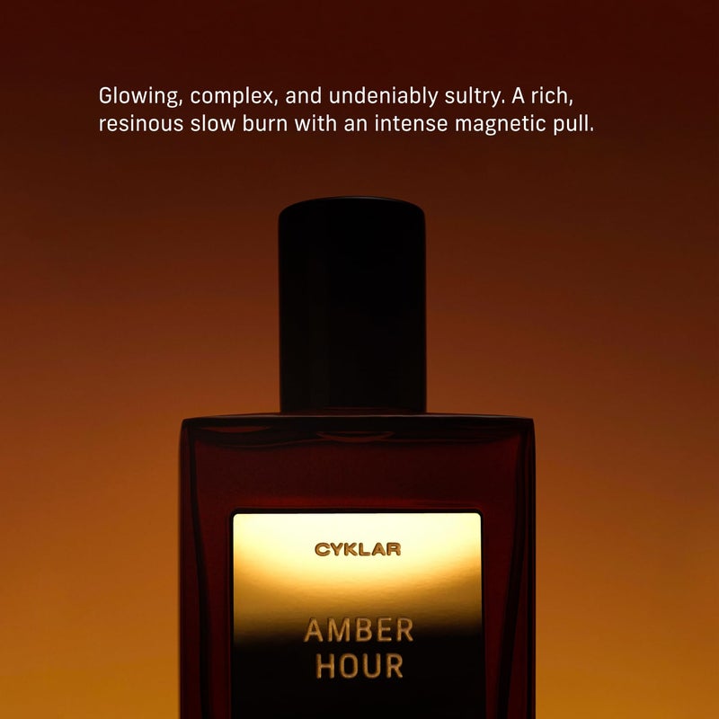 CYKLAR Perfume Oil for Skin â€“ Amber Hour Scent â€“ Rich & Spicy Perfume Fragrance with Palo Santo & Tonka Bean Notes â€“ Travel-Friendly 30ml - Image 3