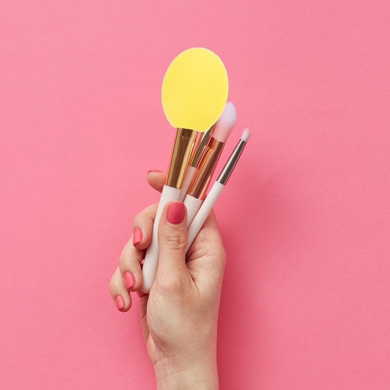 💄 واقي فرش المكياج للسفر من السيليكون قابل لإعادة الاستخدام ومهو ى لزيادة عمر الفرشاة - Image 4